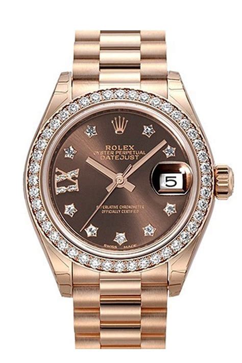 ladies rose gold rolex for sale|rolex datejust rose gold diamond.